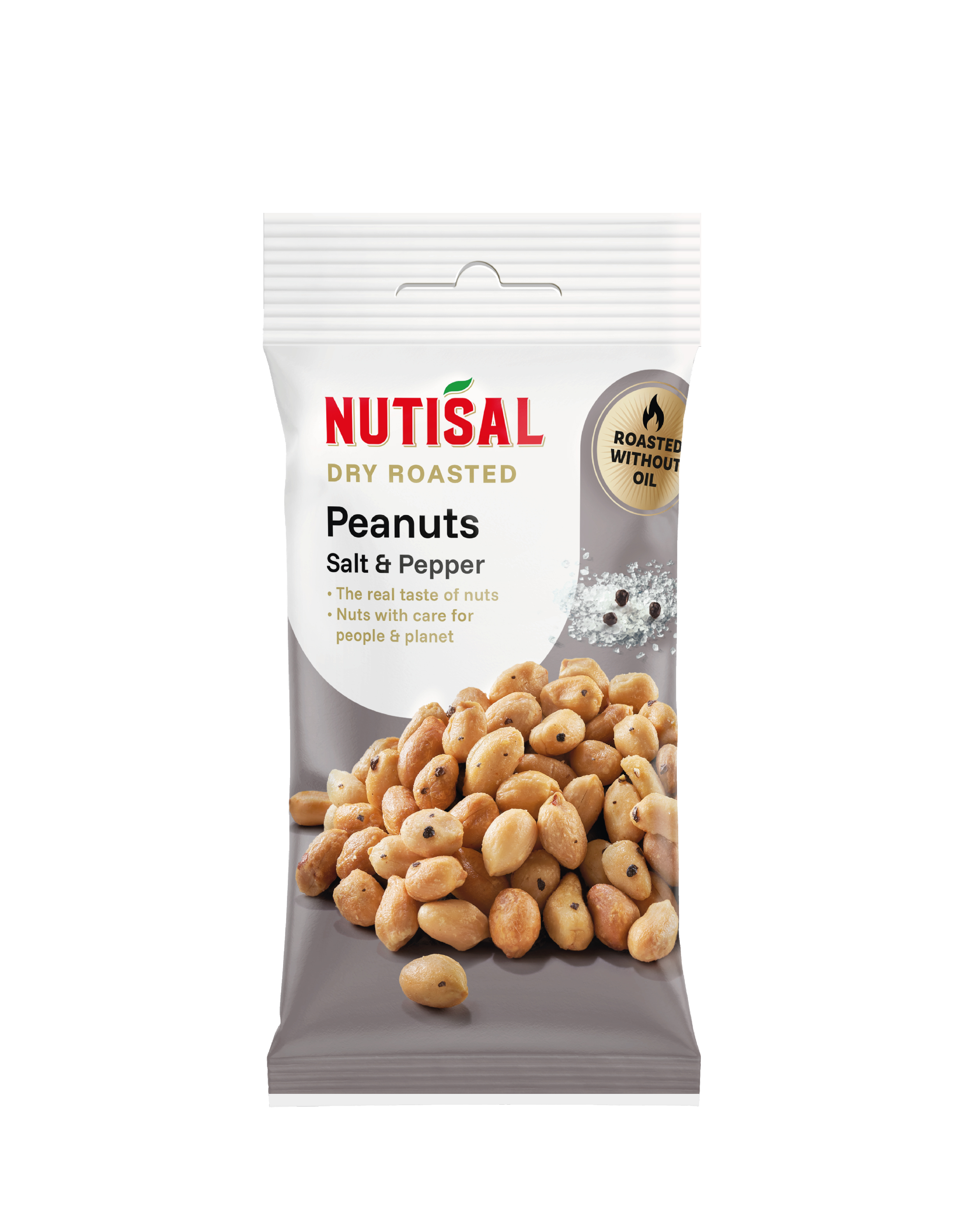 Nutisal Peanuts Salt & Pepper 60g